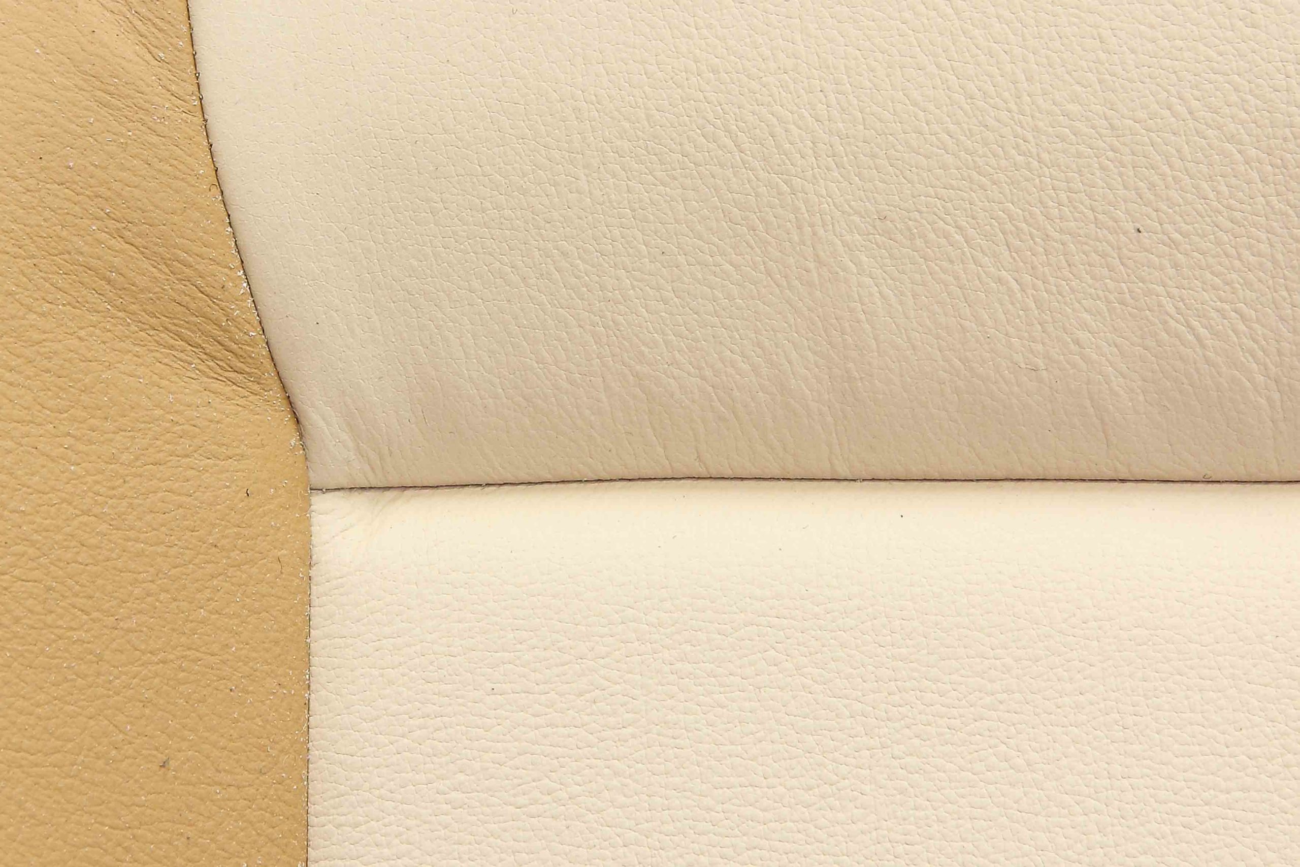 Leder beige