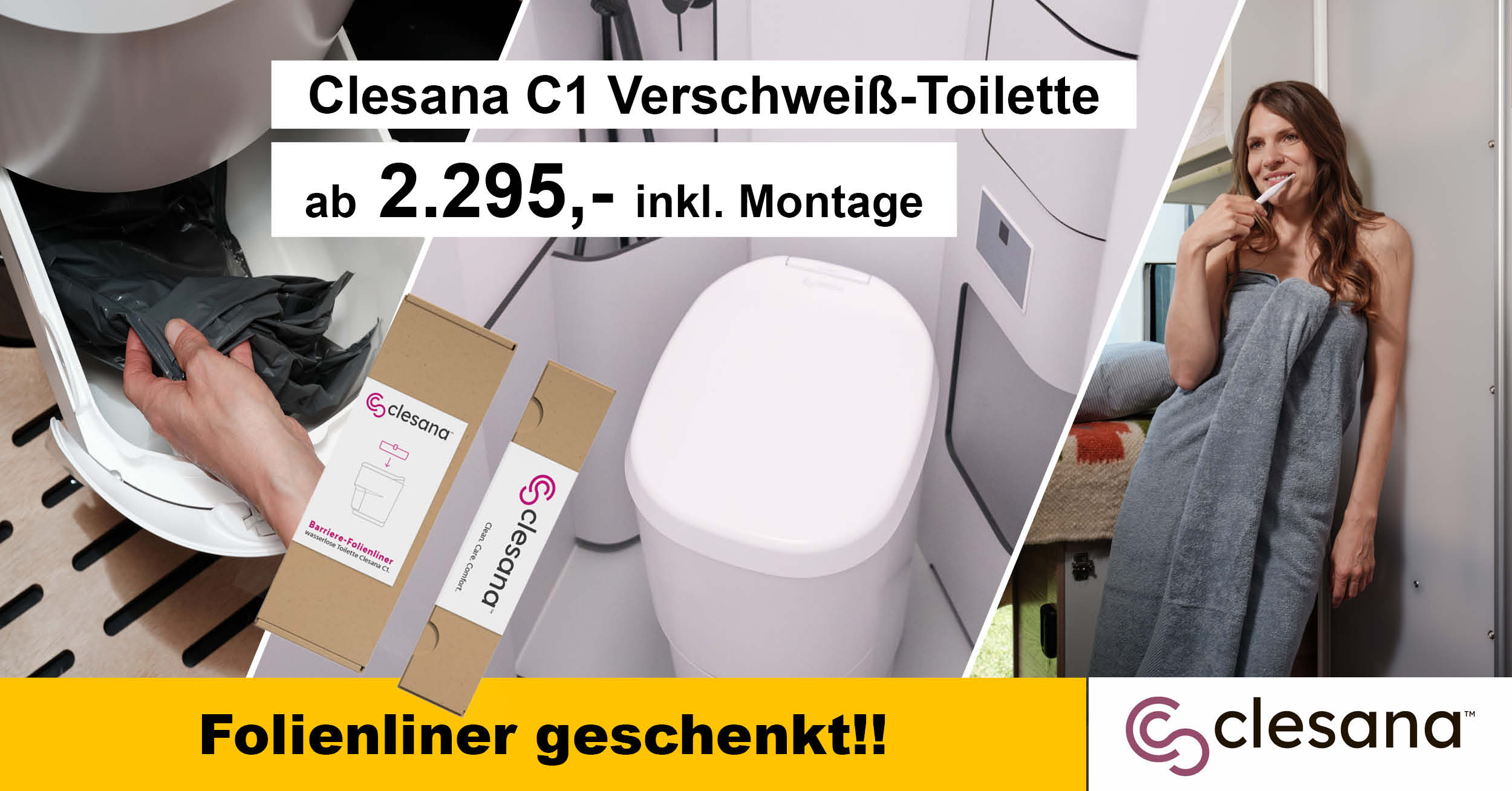 Clesana powered by Deister Wohnmobile Hannover Verschweiß Toiletten Hannover