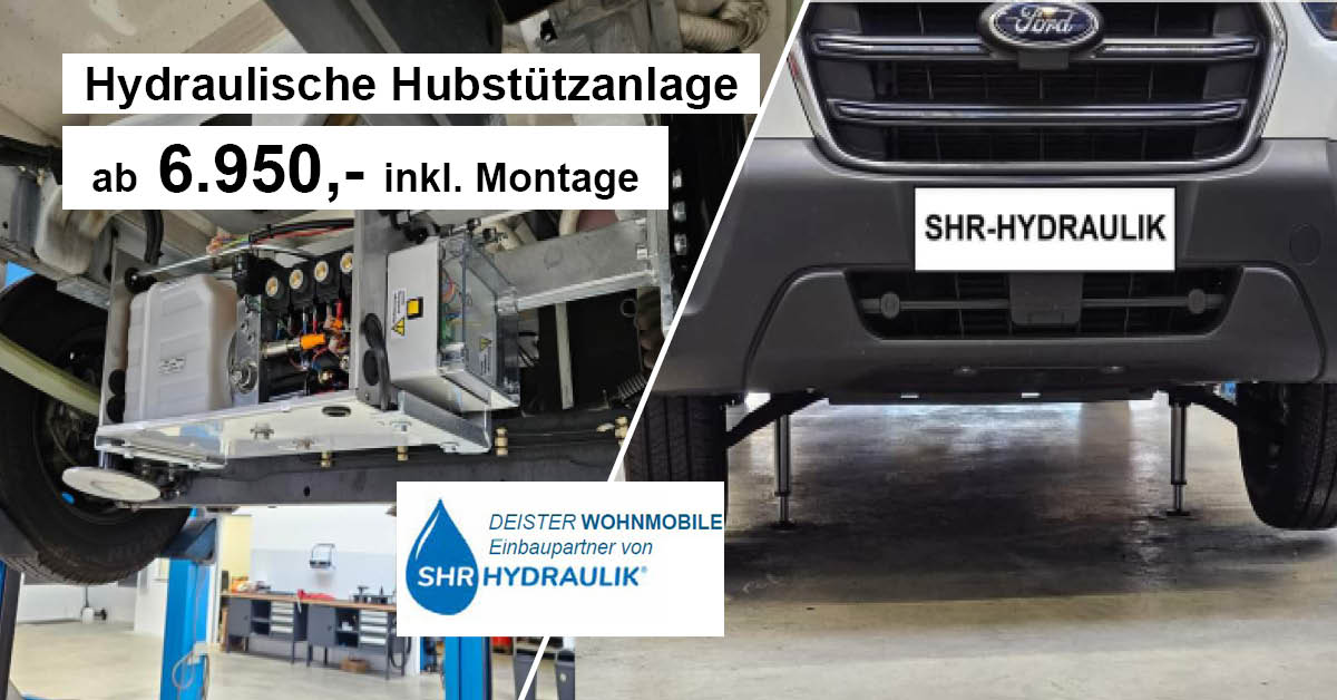 facebook SHR 6950 SHR Hubstützanlage Einbaupartner Deister Wohnmobile