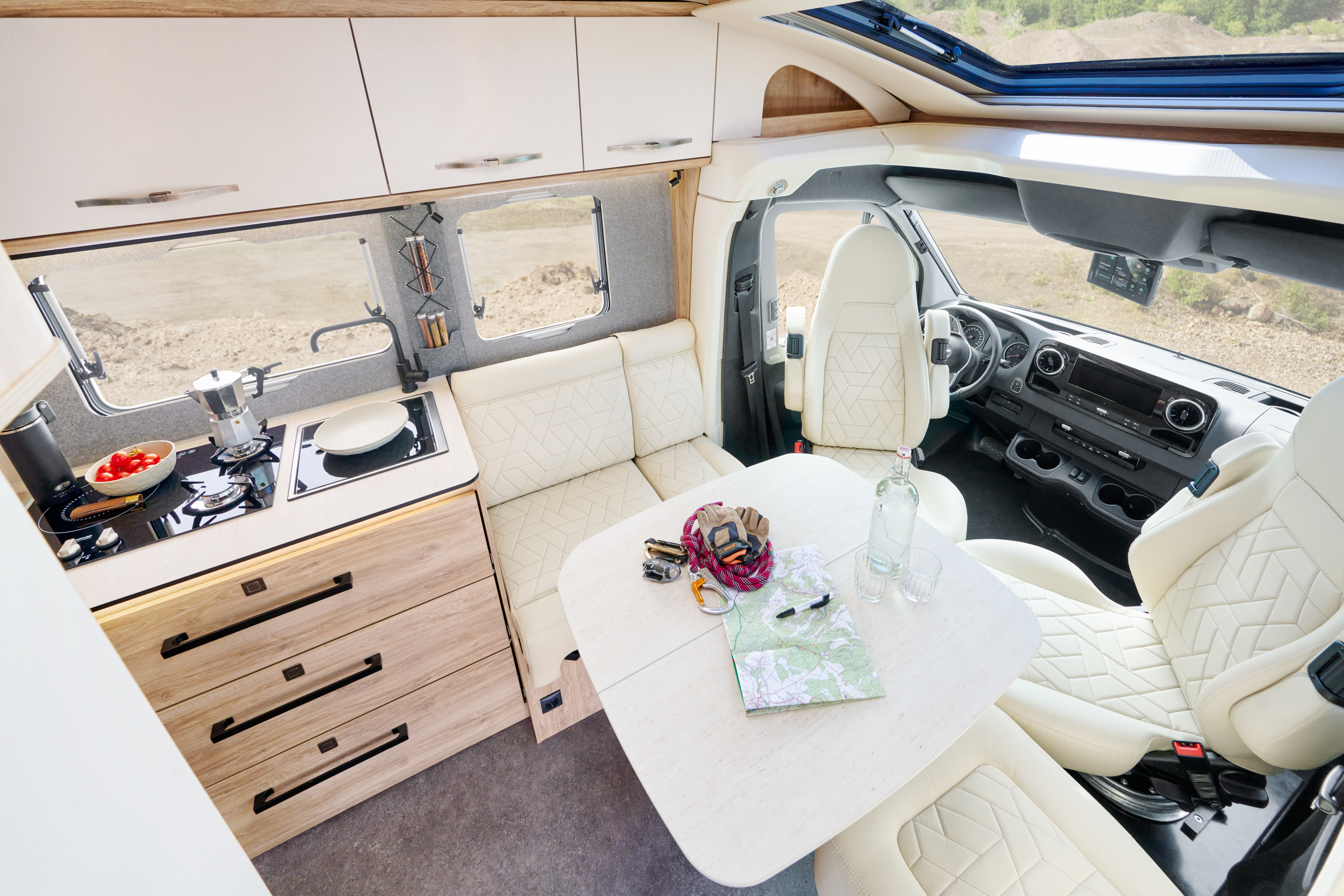 Eura Mobil Xtura Innenansicht