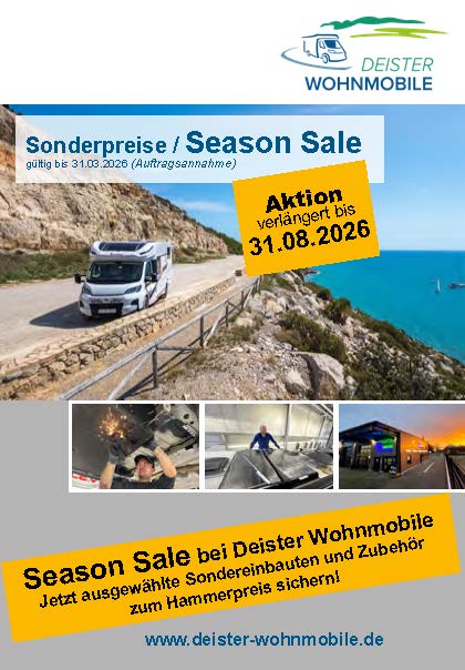 Deister Wohnmobile Leistungsübersicht